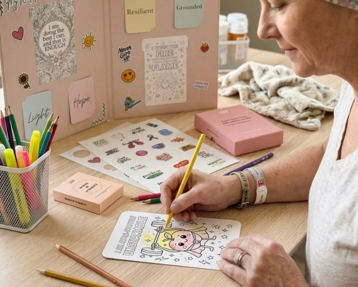 cancer affirmation card set